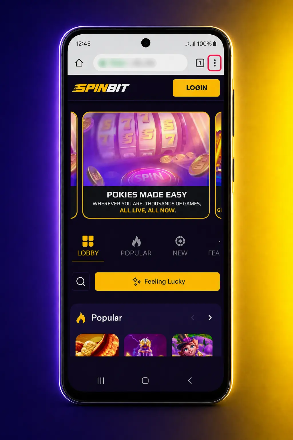 Step-by-step guide to download and install the SpinBit APK app on Android devices for betting and spinning.