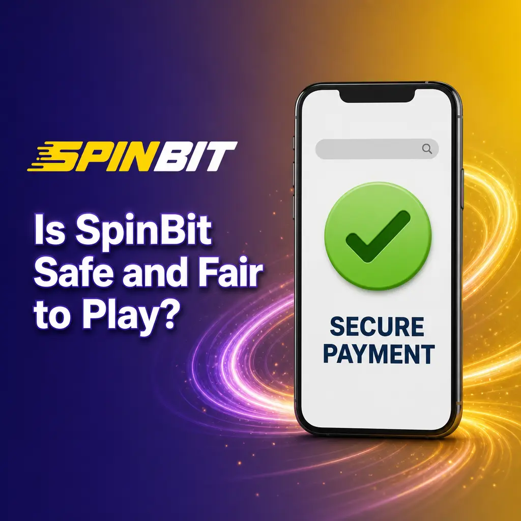 SpinBit online casino safety and fairness with Curacao license, SSL encryption, and certified game software