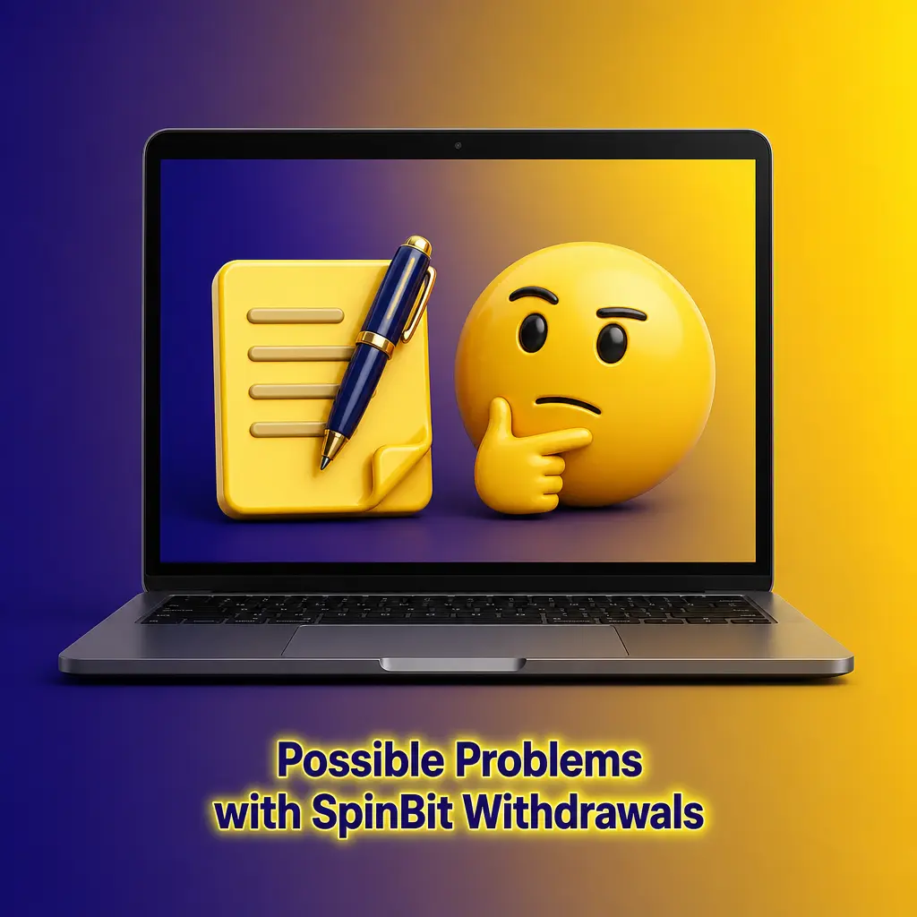 Common SpinBit withdrawal issues: verification delays, mismatched payment methods, wagering requirements, limits, and bank processing times.