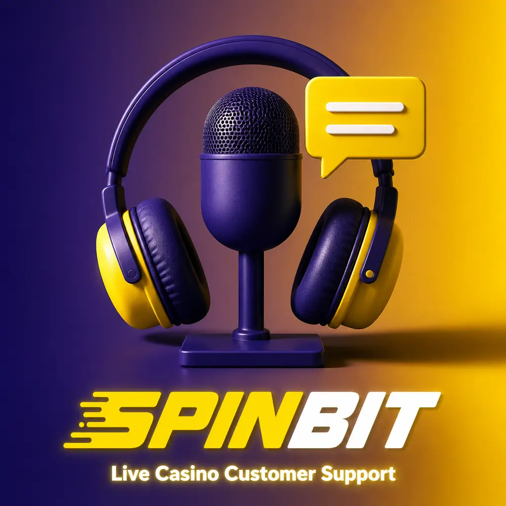 SpinBit 24/7 live casino customer support offering live chat, email help, and an FAQ hub for account and payment questions