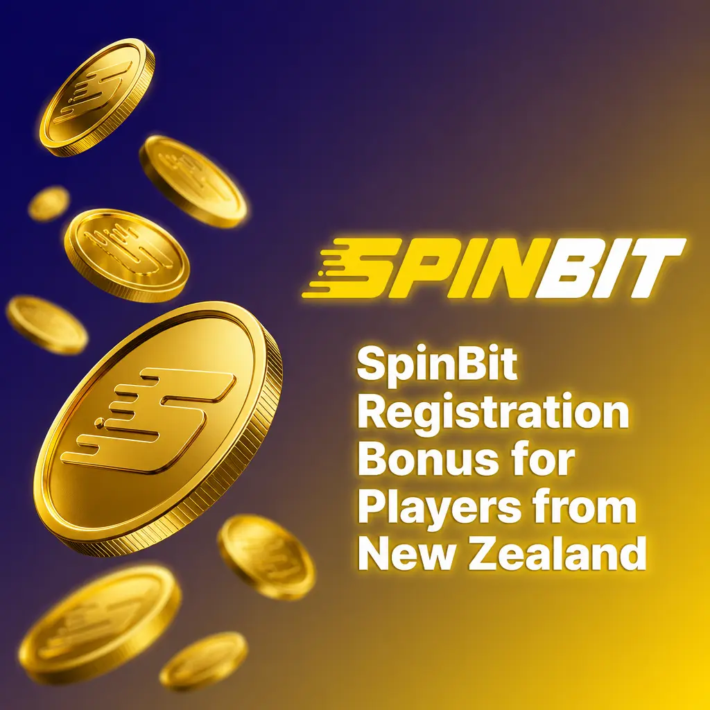 SpinBit NZ registration bonus: 100% match up to 1,000 NZD plus 100 Free Spins on first deposit for new players.