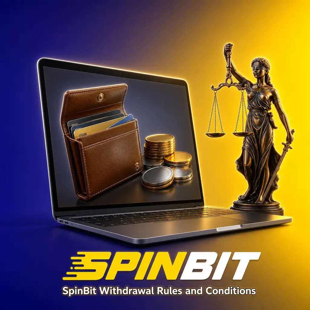 SpinBit NZ withdrawal rules covering verification, matching payment methods, wagering requirements, and withdrawal limits for players.