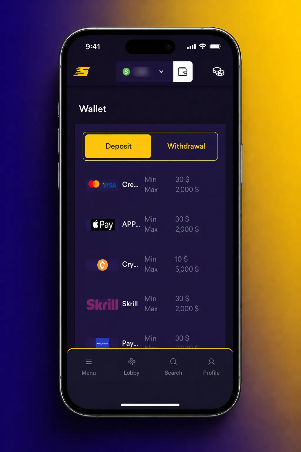 Step-by-step guide to sign up, deposit, and join a live casino table at SpinBit in 5 easy steps